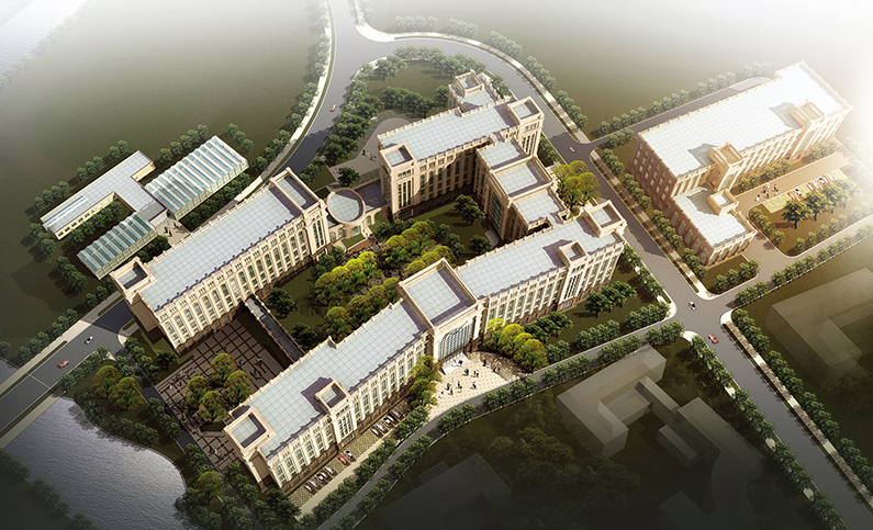 上海复旦大学江湾新校区生命科学院教研楼 